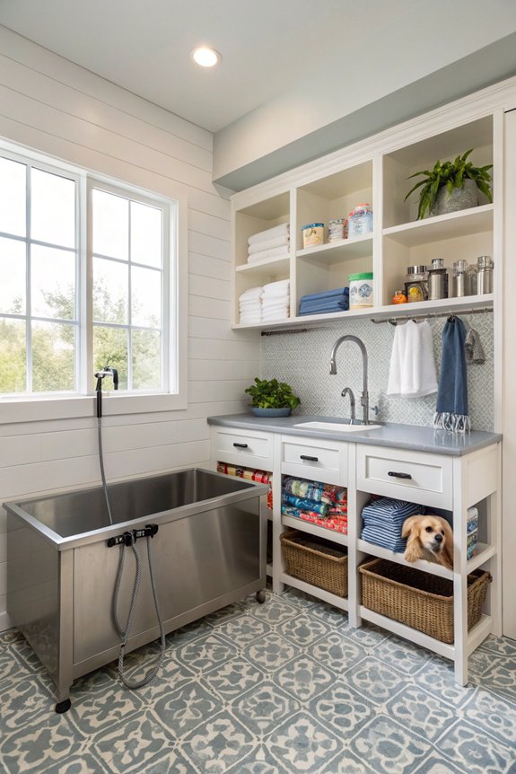 pet washing station convenience