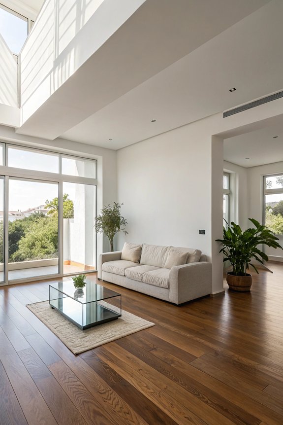 promote minimalist open spaces