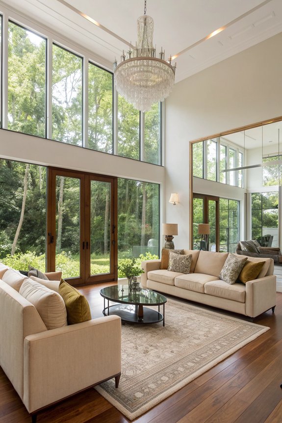 reflect light enhance space