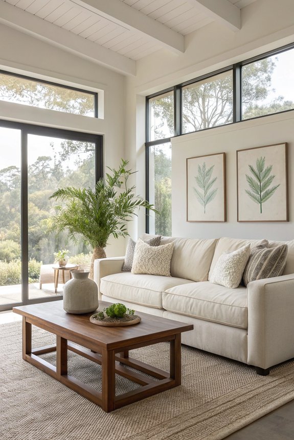 serene minimalist home aesthetic