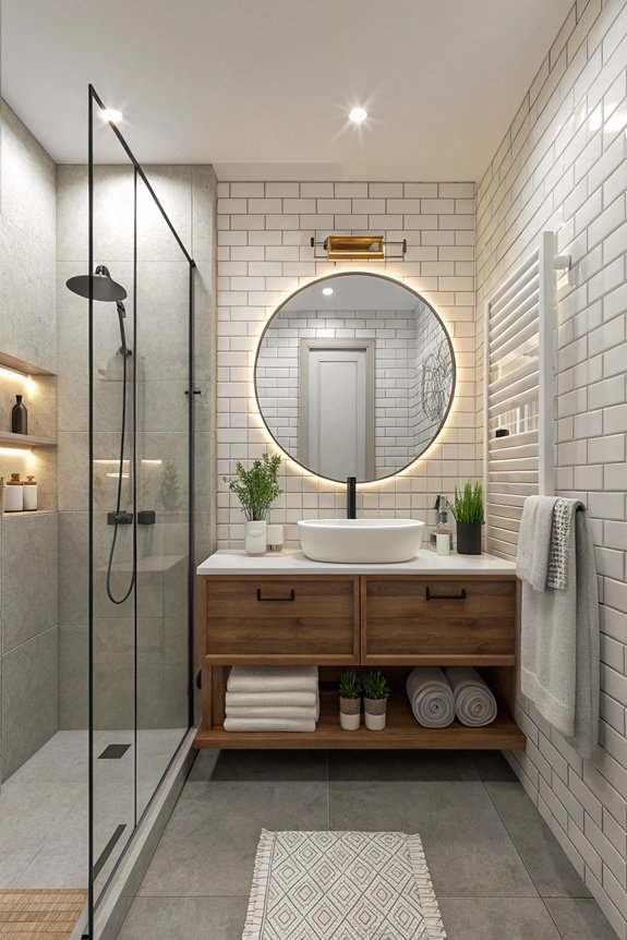 shower space efficiency choice