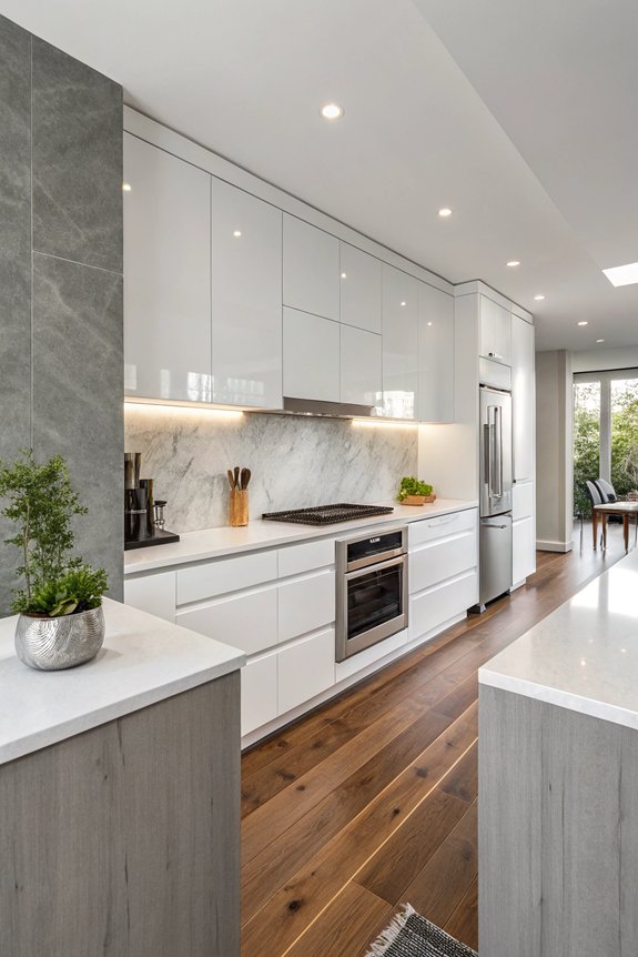 simple clean backsplash choices