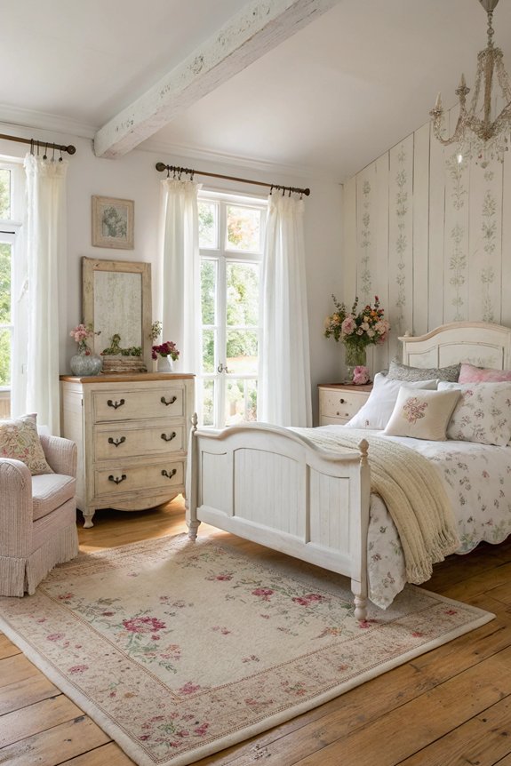 soft pastels and vintage