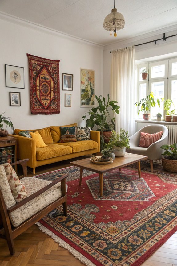 statement rugs enhance design