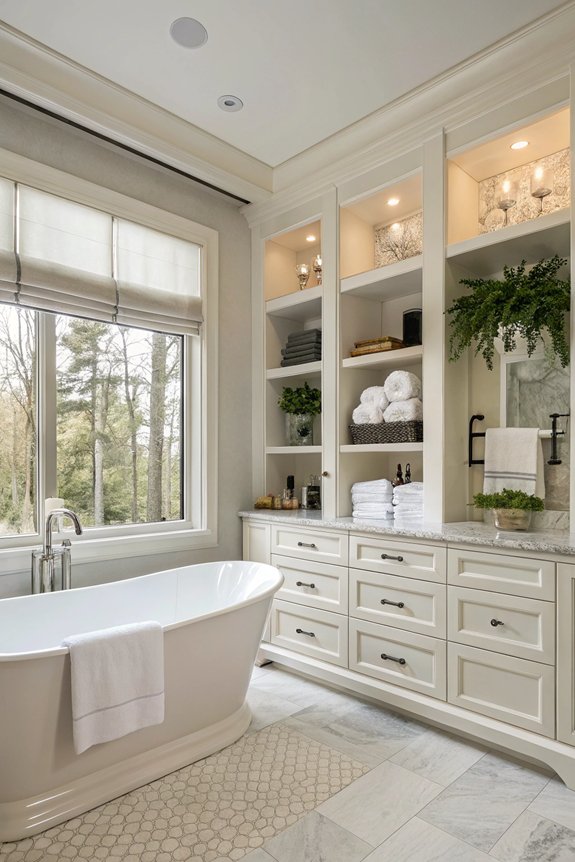 stylish built in storage solutions