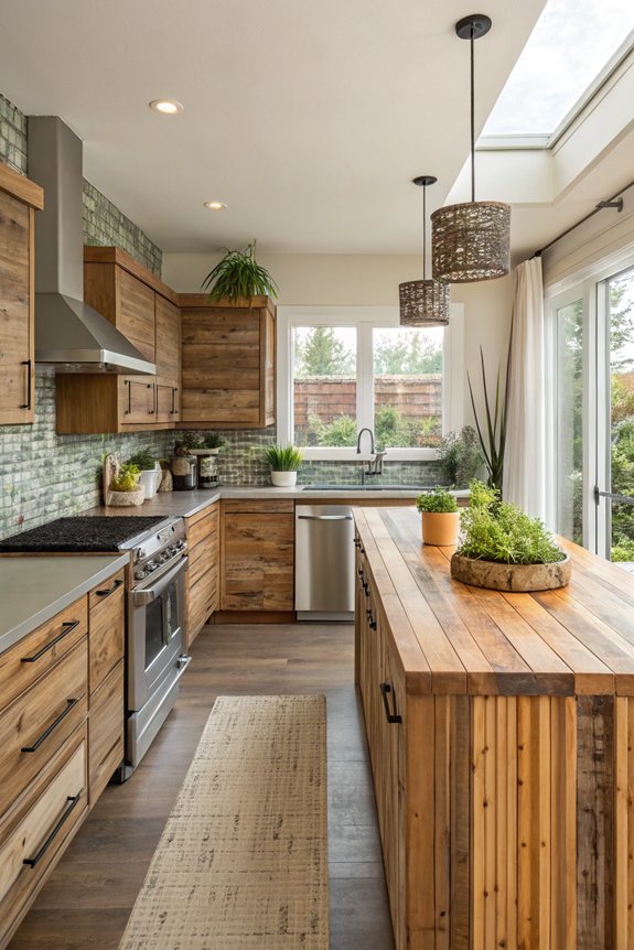 sustainable kitchen renovation materials