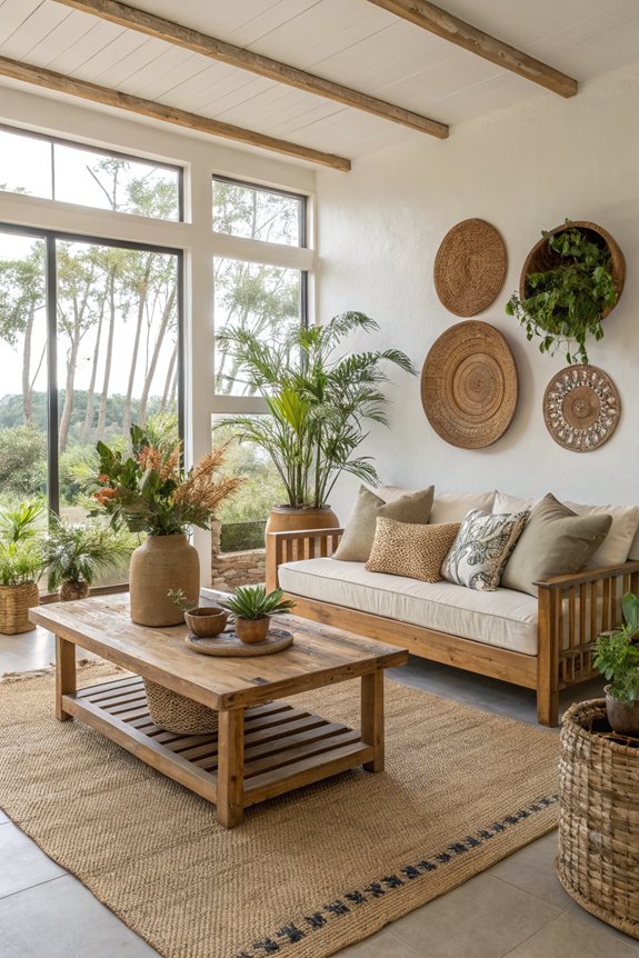 sustainable materials for decor