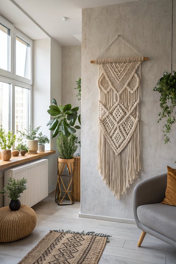 tapestries add cozy texture