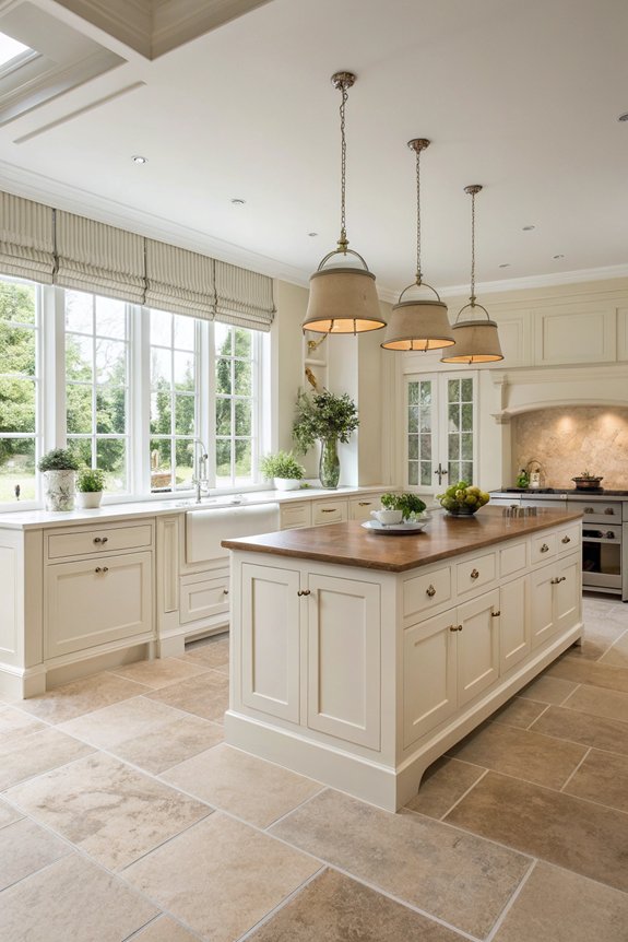 timeless neutral kitchen elegance