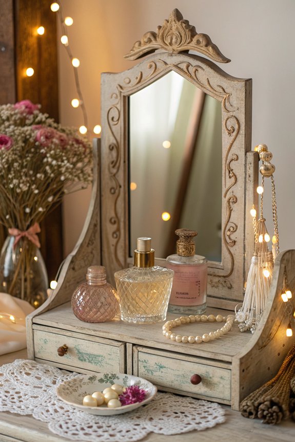 timeless vintage vanity charm