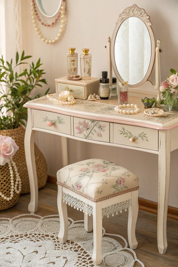 timeless vintage vanity ideas