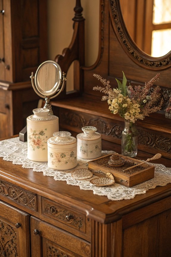 timeless vintage vanity styles