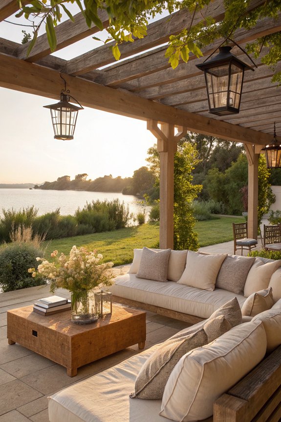 tranquil outdoor relaxation sanctuary