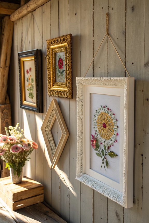 transform frames into displays