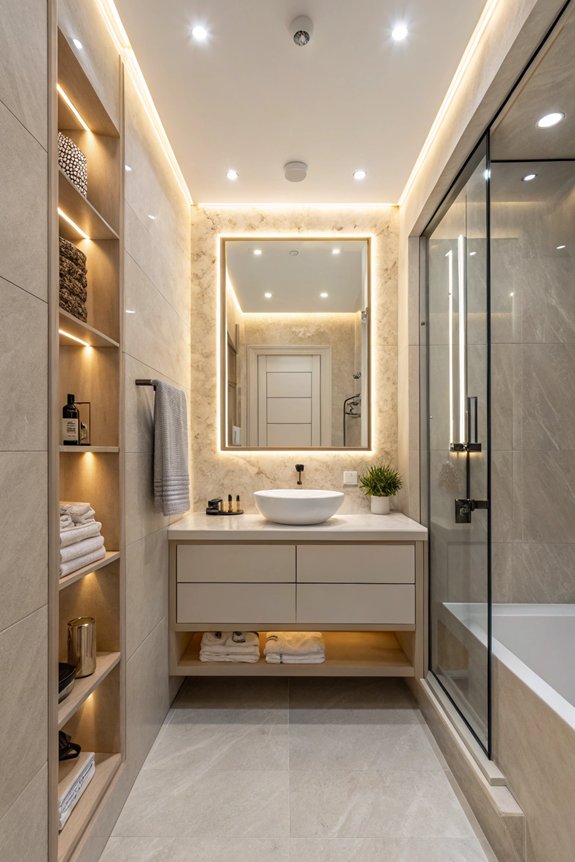 transform space with lighting