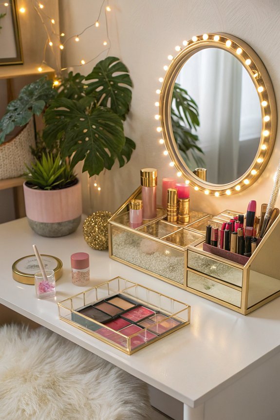 transformative makeup desk lighting