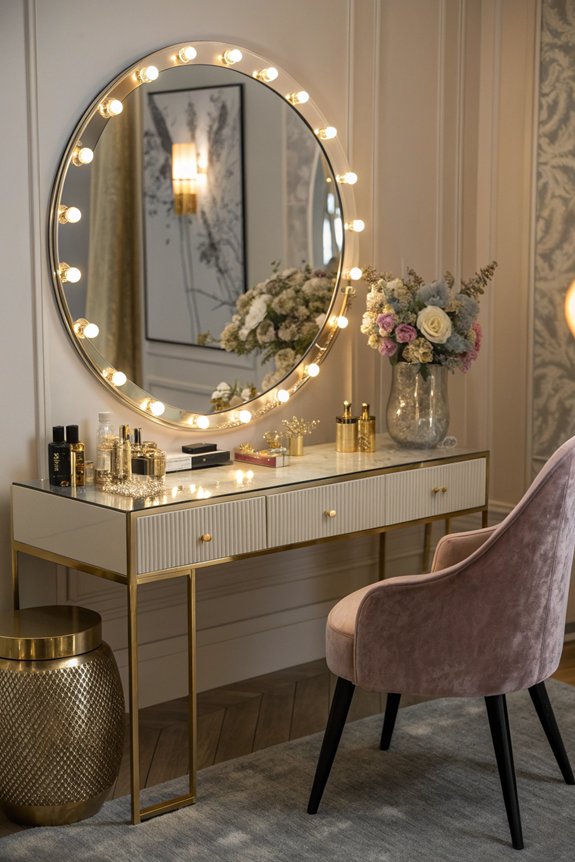 transformative vanity table lighting
