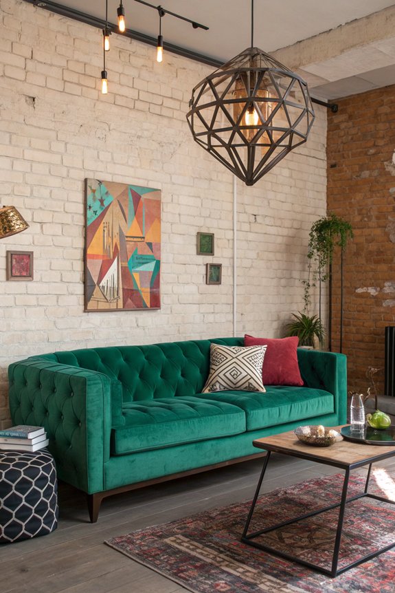 unique lighting enhances ambiance