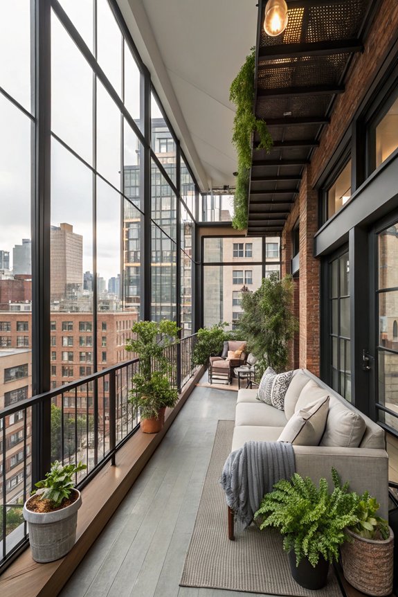 urban oasis balcony decor