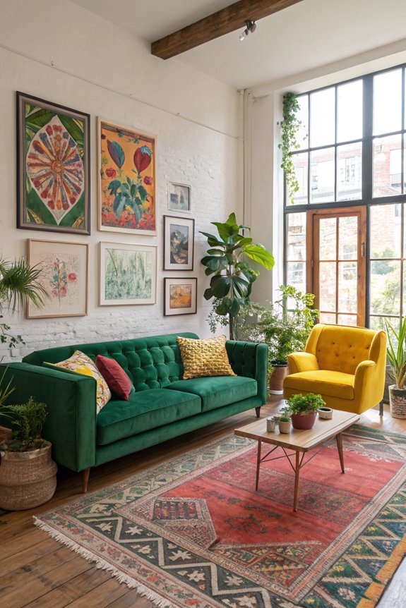 vibrant eclectic personalized spaces