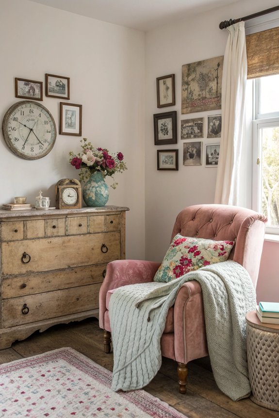 vintage decor adds character