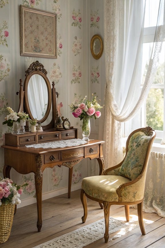 vintage elegance for vanities