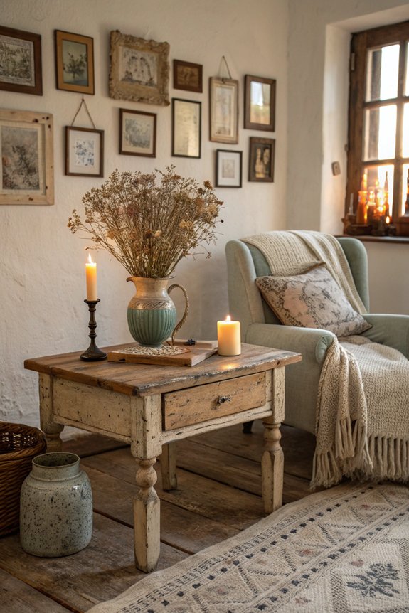 vintage rustic decor elements