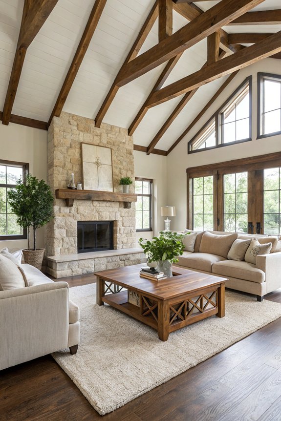 warmth through natural wood